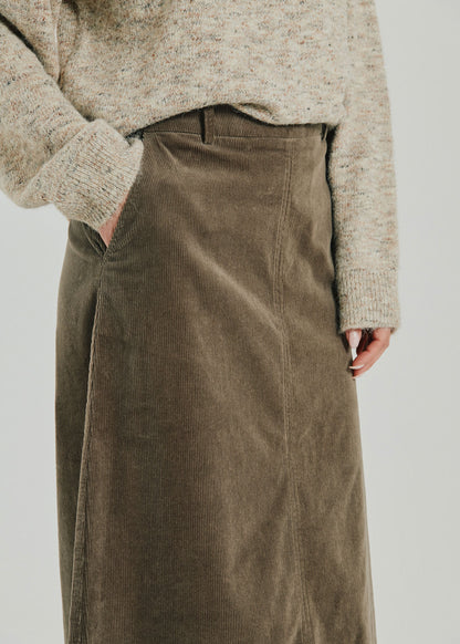 Fqcordy-Skirt Brun