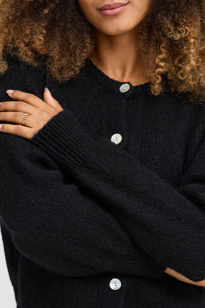 Sbgulvig Knit Cardigan Sort