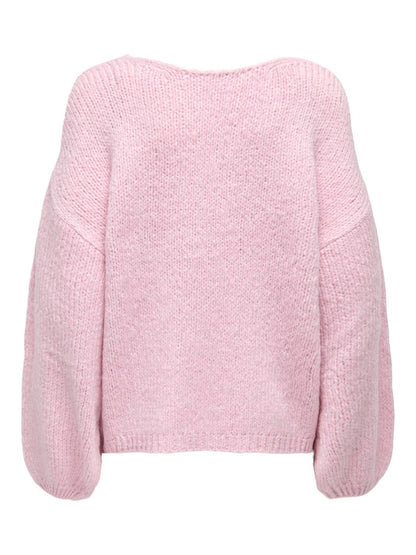 Jdydinea L/s Reversible Pullov. Knt Noos Rosa