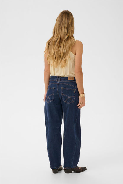 Crbahren Ankl  Balloon Jeans-Relaxed Fit Blå