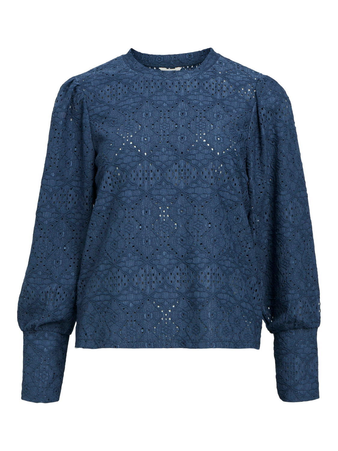 OBJFEODORA L/S TOP NOOS Blå