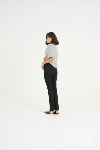 Kaforest Hw Slim Fit Jeans Sort