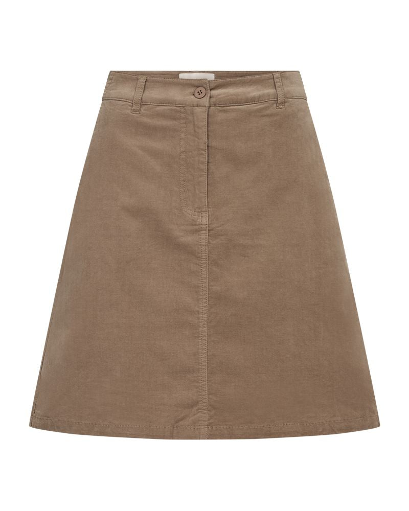Fqolana-Skirt Beige