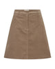 Fqolana-Skirt Beige