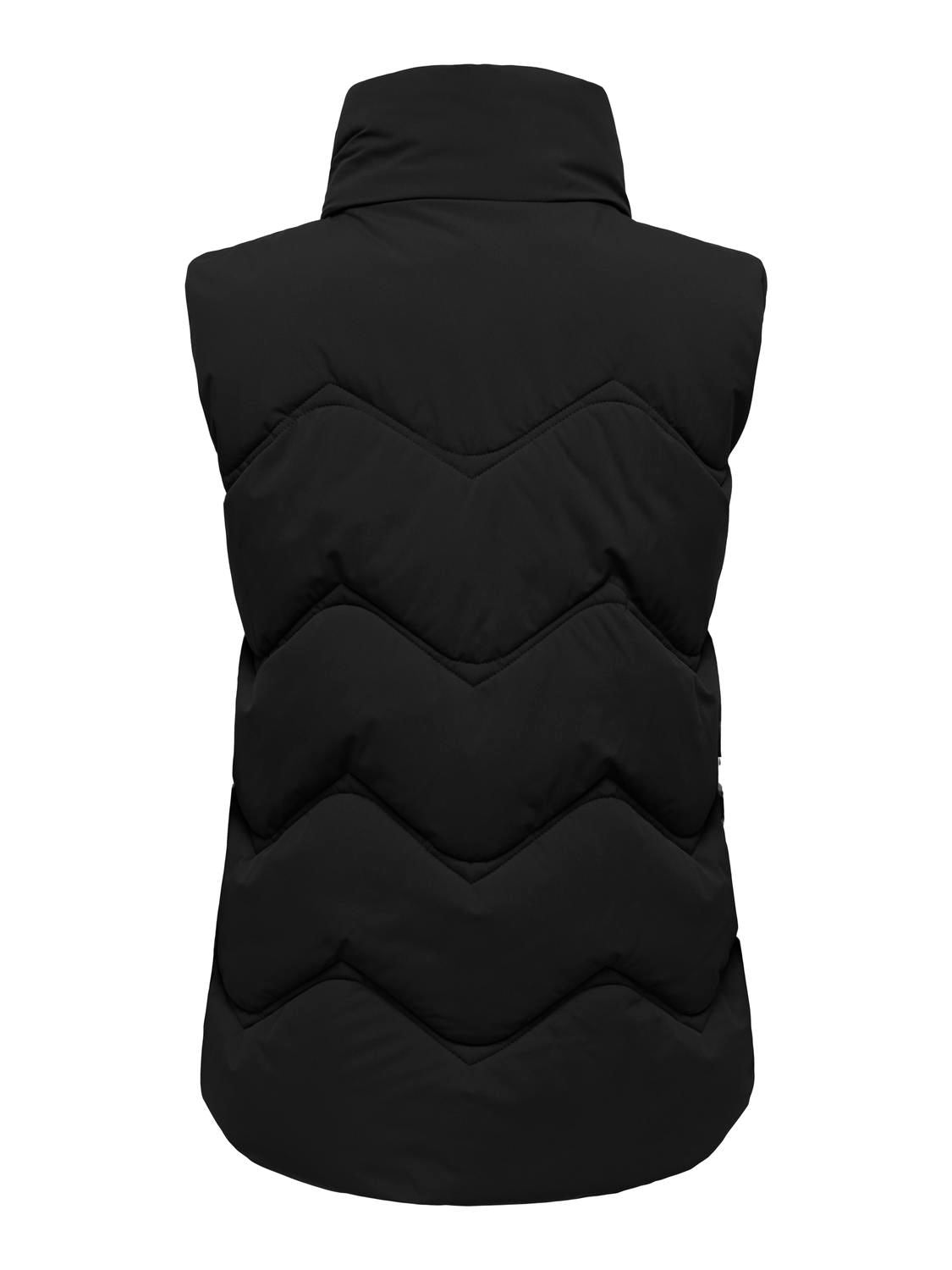Jdypower Short Waistcoat Otw Hab Sort