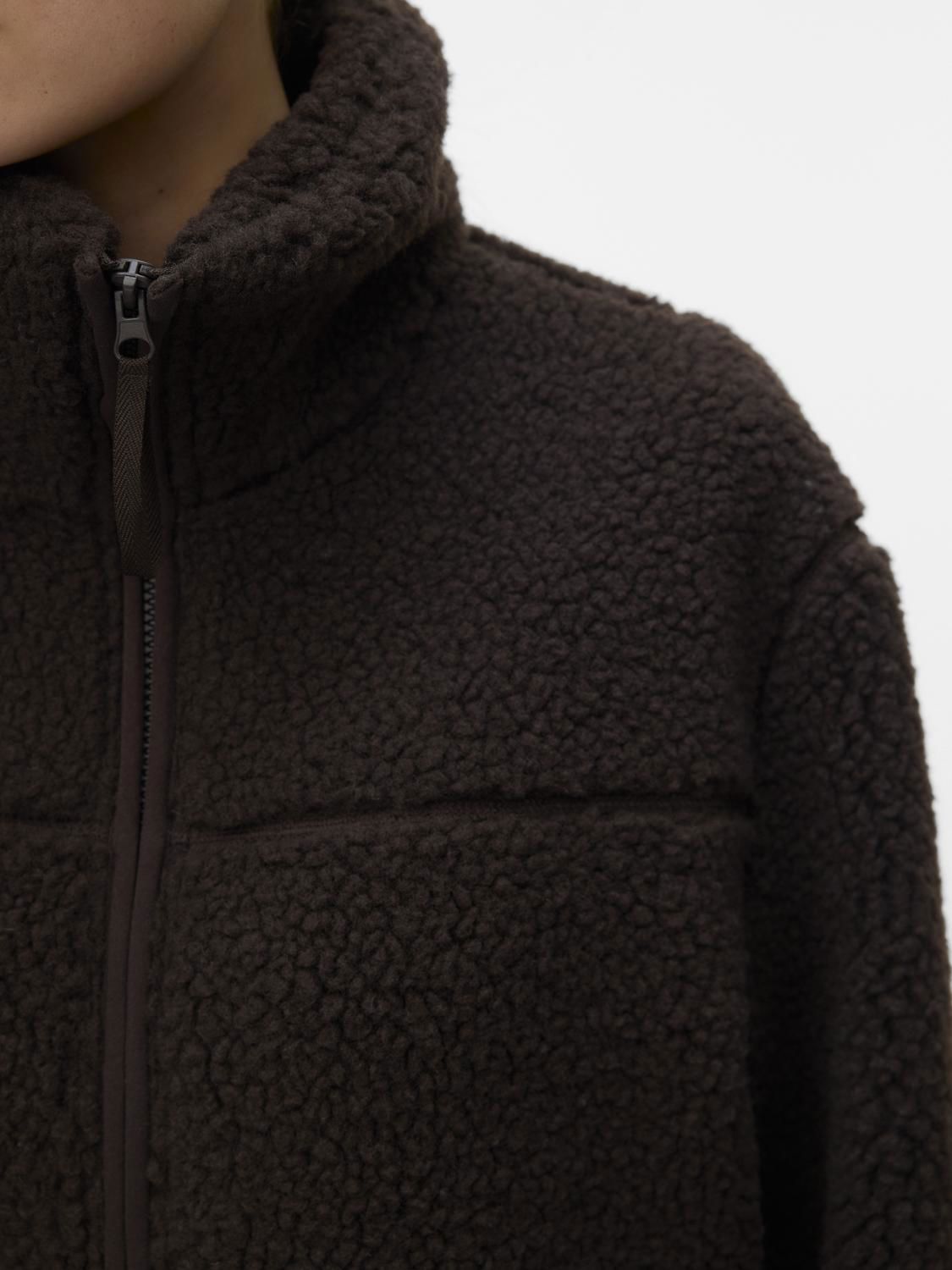 Vmkarla Teddy Jacket Noos Brun