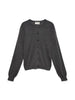 Awcara Ls O-Neck Wool Cardigan Noos Grå