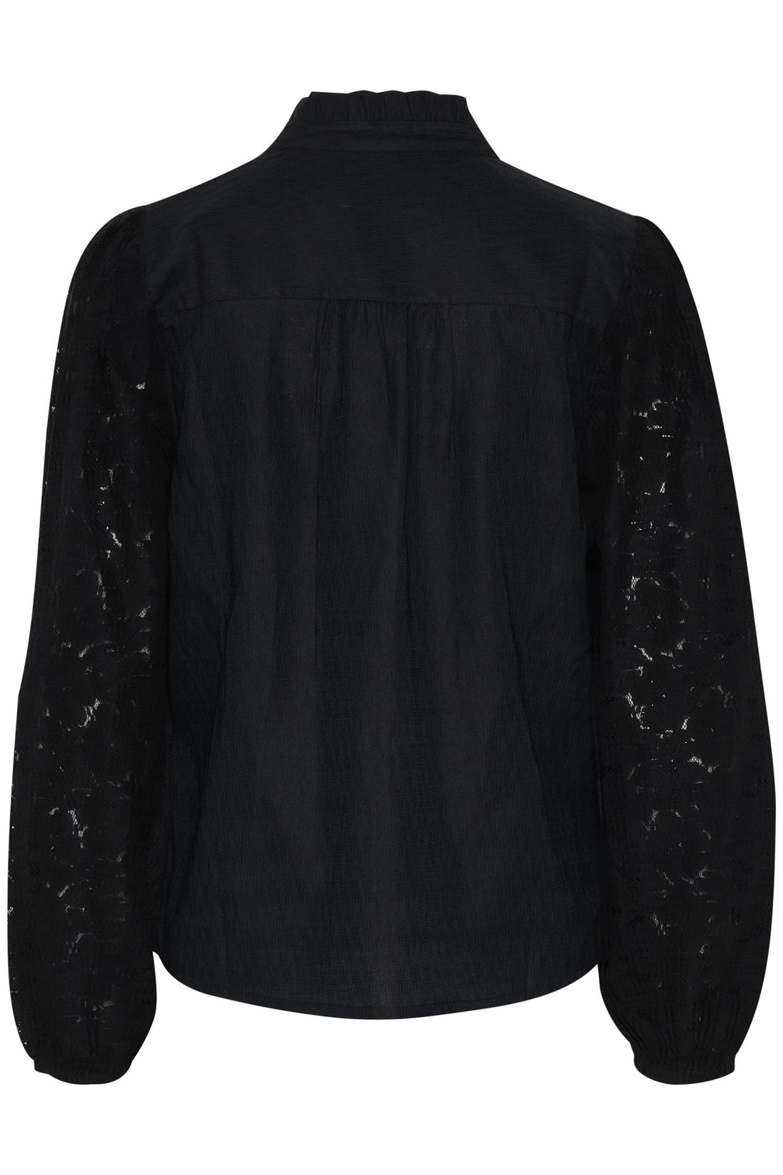 Crliselin Lace Blouse Mørkeblå