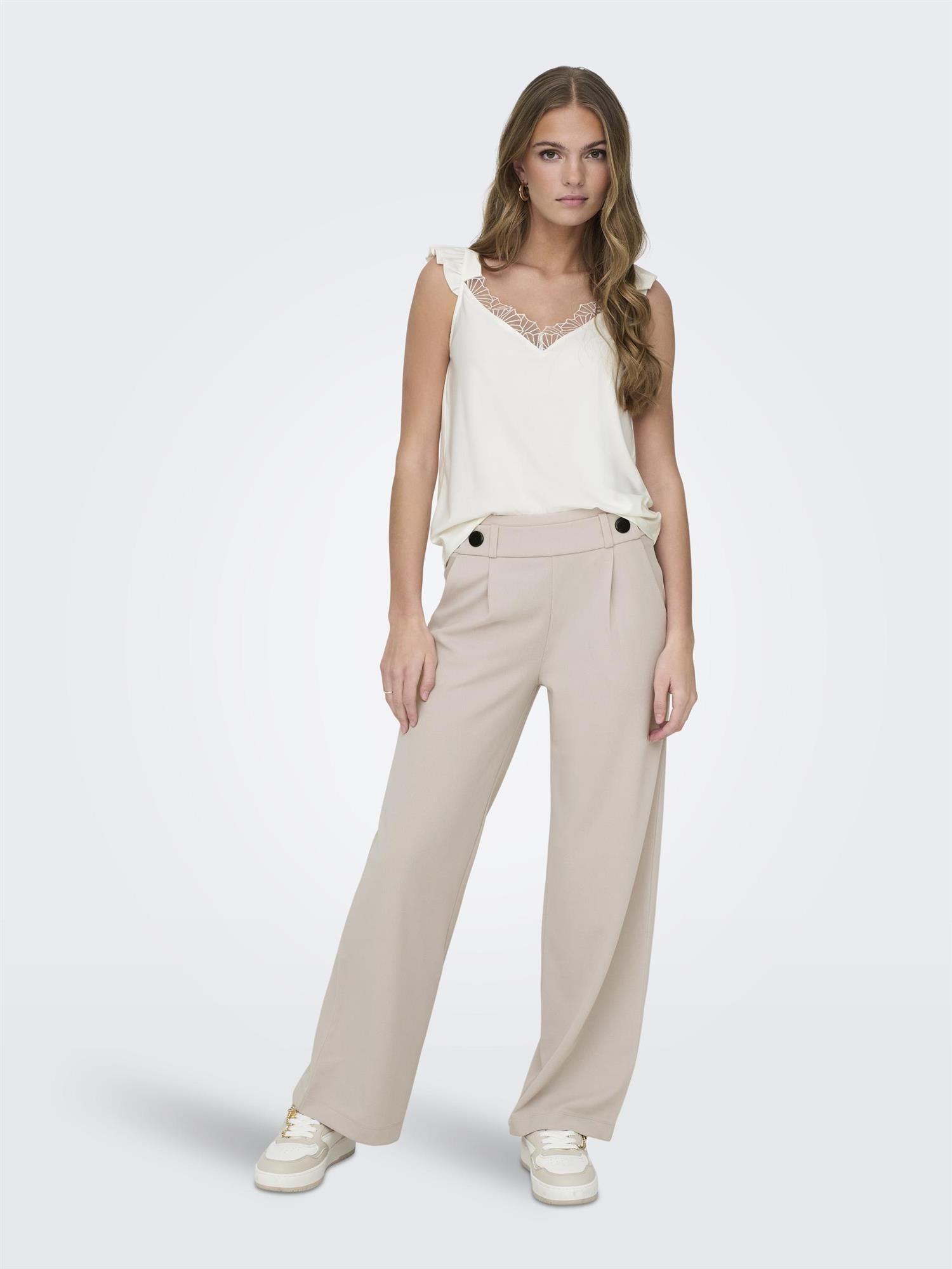 JDYGEGGO NEW LONG PANT JRS NOOS Beige