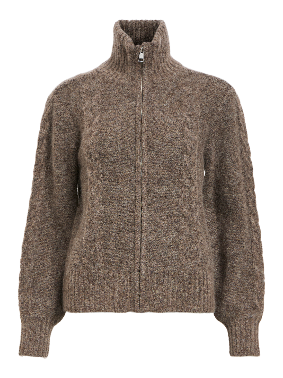 Objnete Lo Knit Cardigan Noos Mellomgrå