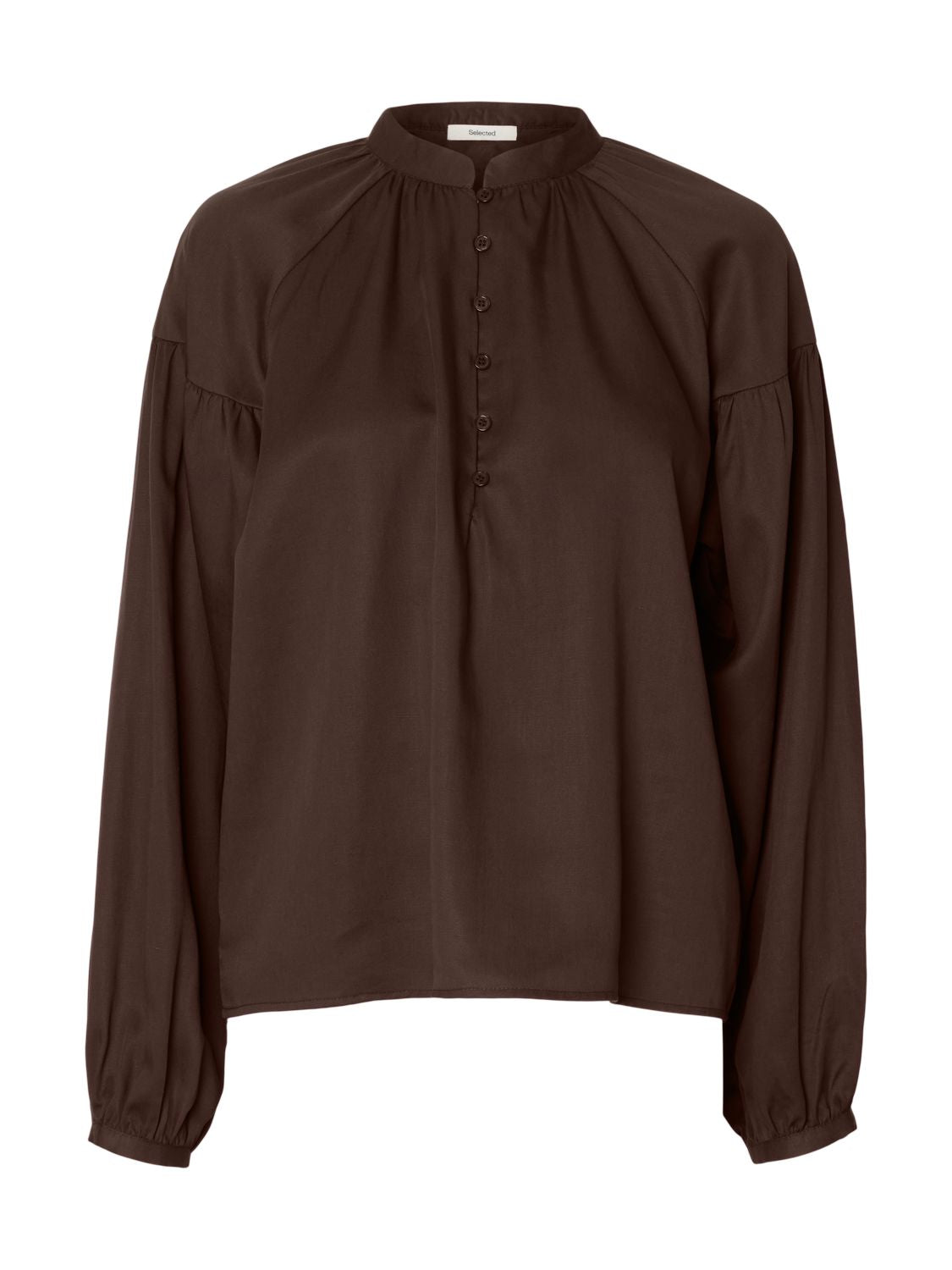 Slwdonna Ls Shirt Noos Brun