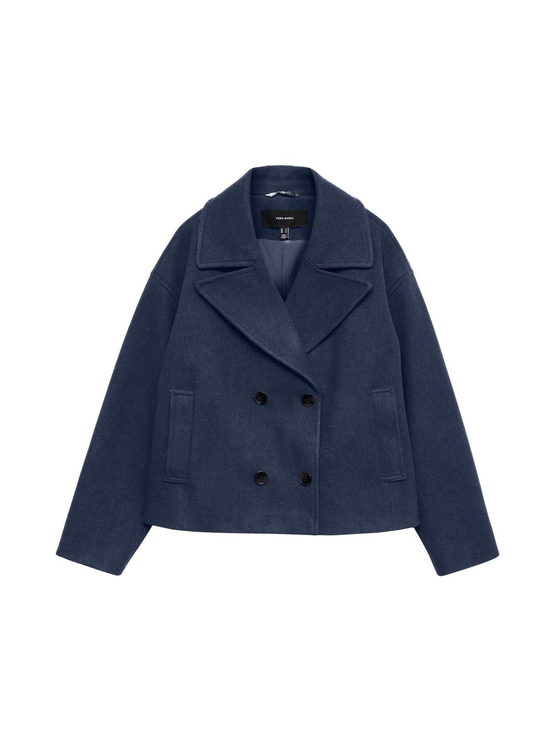 Vmvinceline Short Jacket Noos Blå