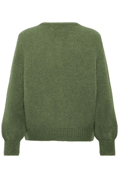 Sbgulvig Knit Cardigan Grønn