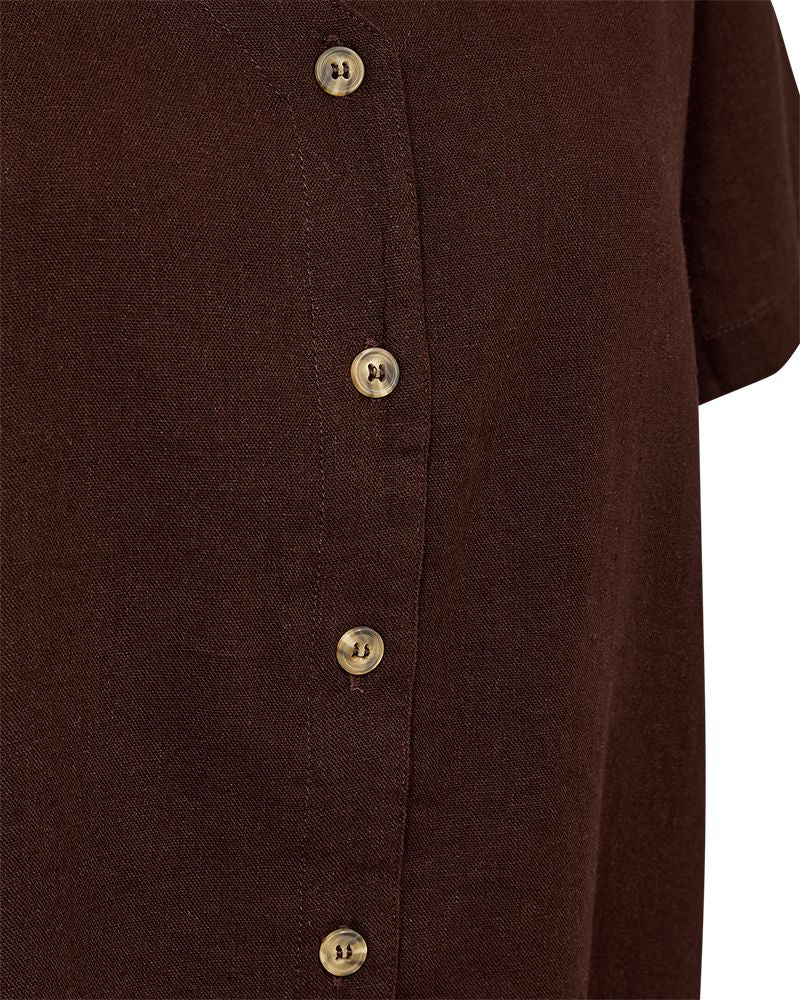 Fqlava-Shirt Brun