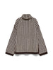 Vmcomo Ls Funnelneck Pullover Prm Brun