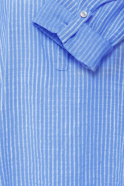 Sbxalexa Stripe Blouse Blå