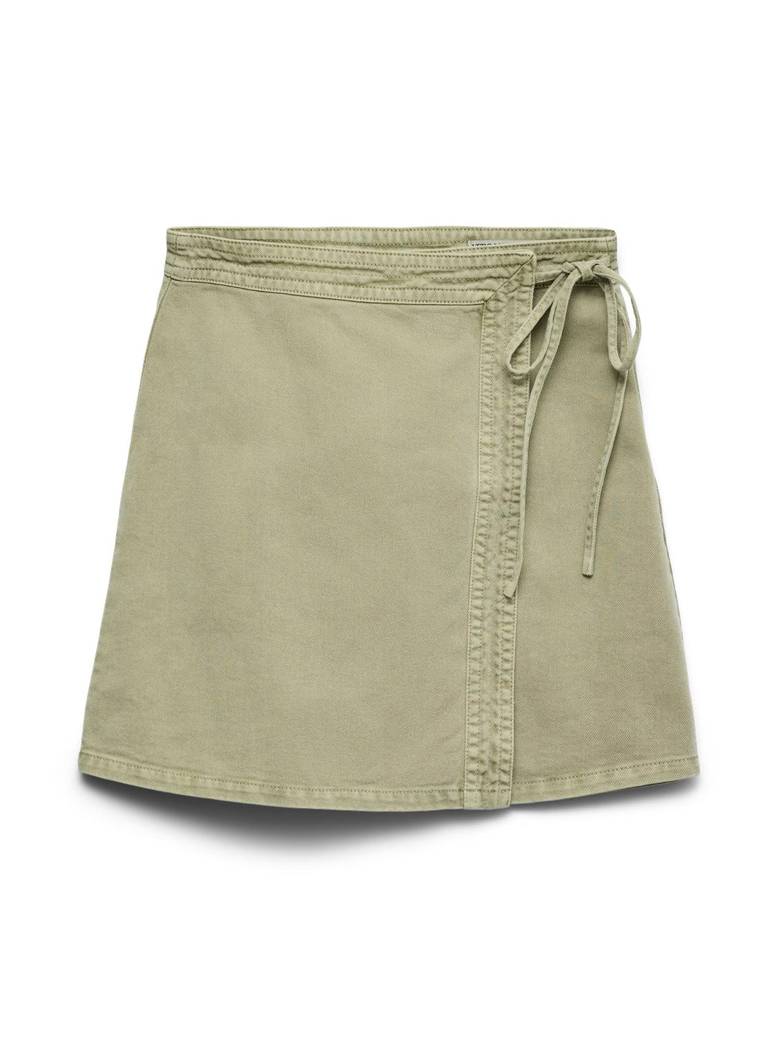 Vmliza Mr Short Denim Wrap Skirt Ga Noos Grønn
