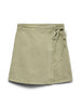Vmliza Mr Short Denim Wrap Skirt Ga Noos Grønn