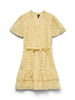 Vmtrine Ss Short Lace Dress Wvn Noos Gul
