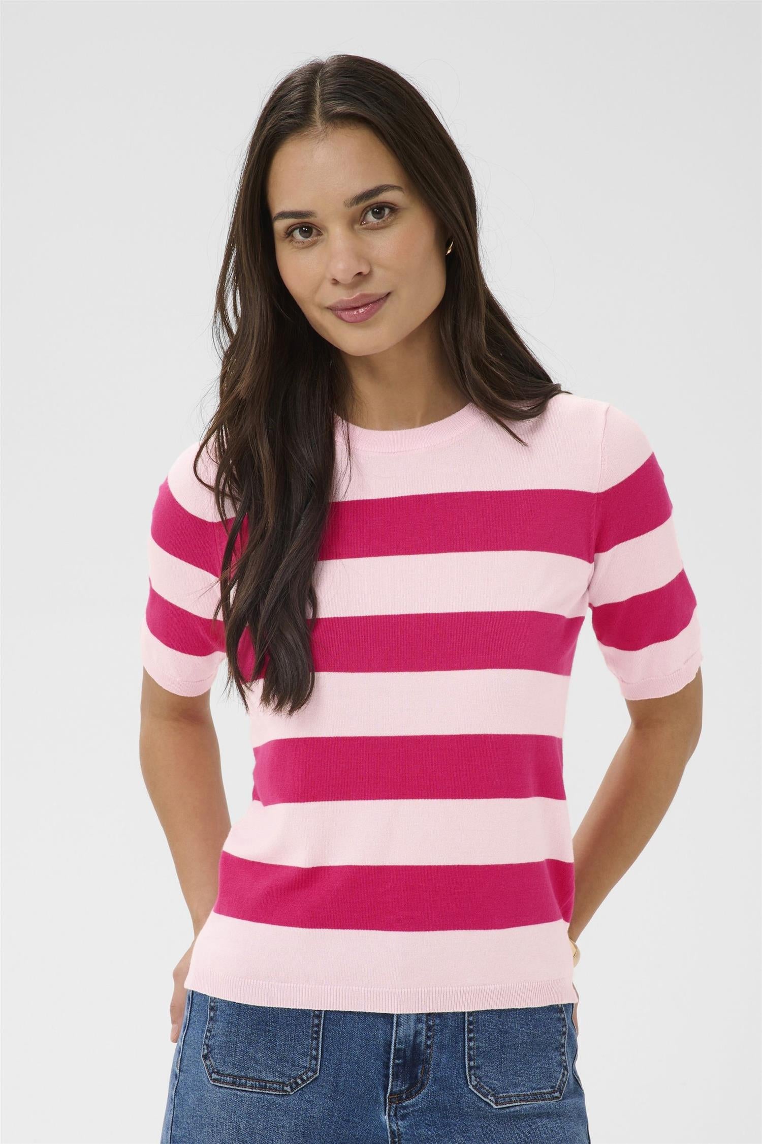 Kalizza Striped Knit Rosa