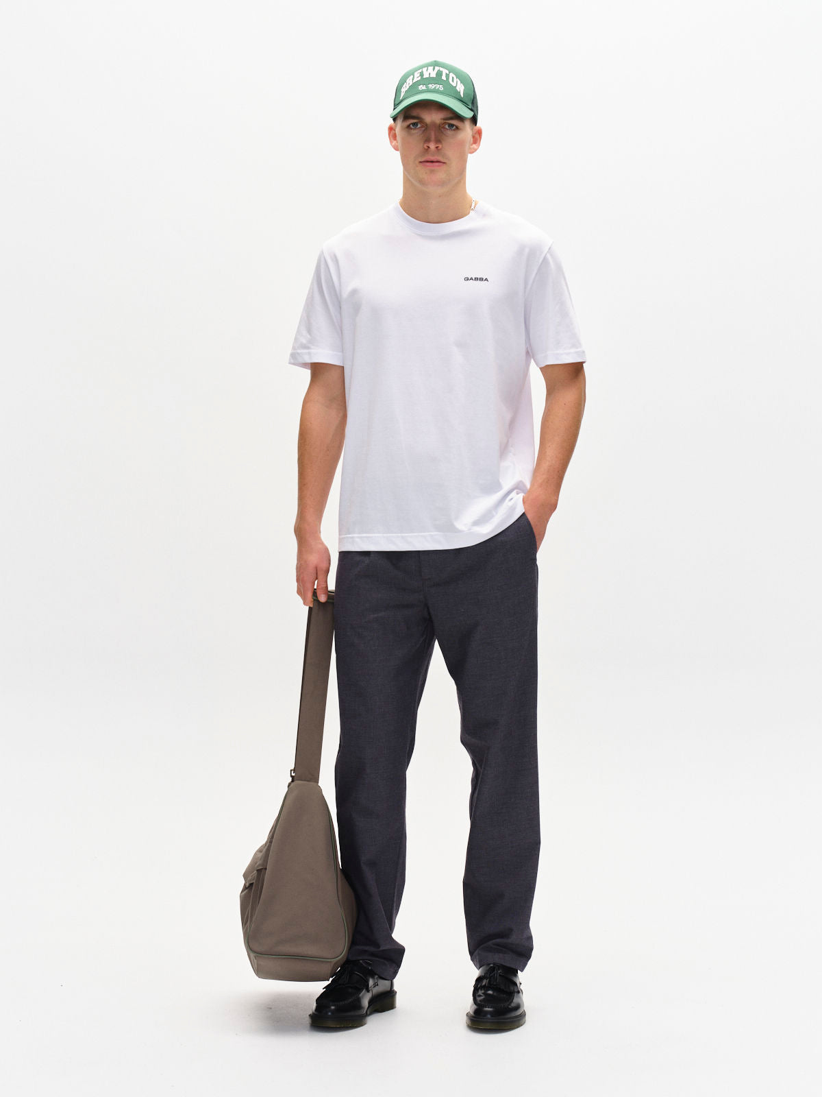 Gabdune Logo Gotssst-Shirt Hvit