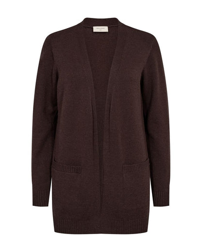 Fqagnes-Cardigan Brun