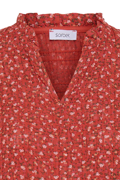 Sbalexa G Sfl Sh Dress Rød