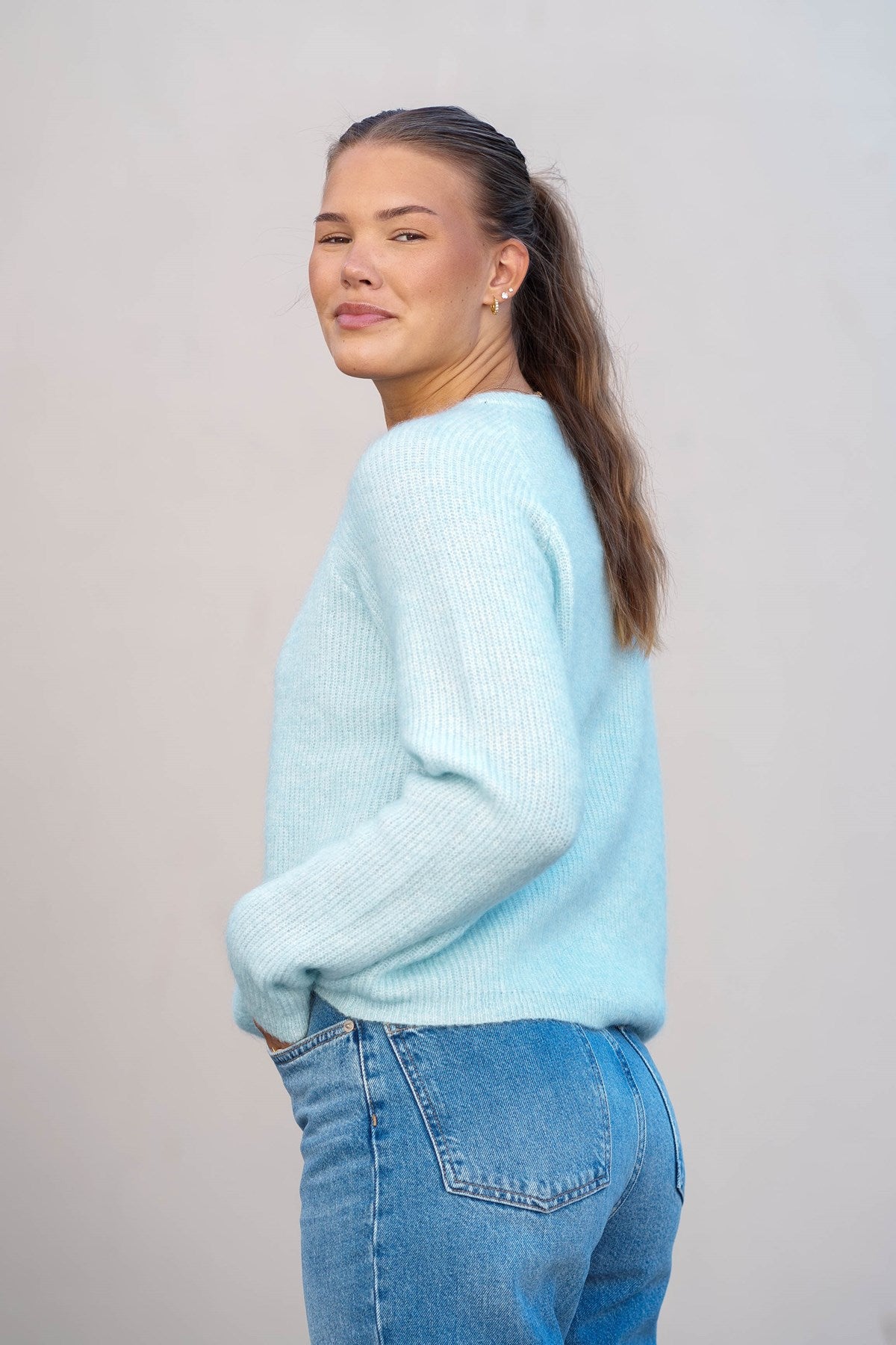 Rausamalie Cardigan Blå