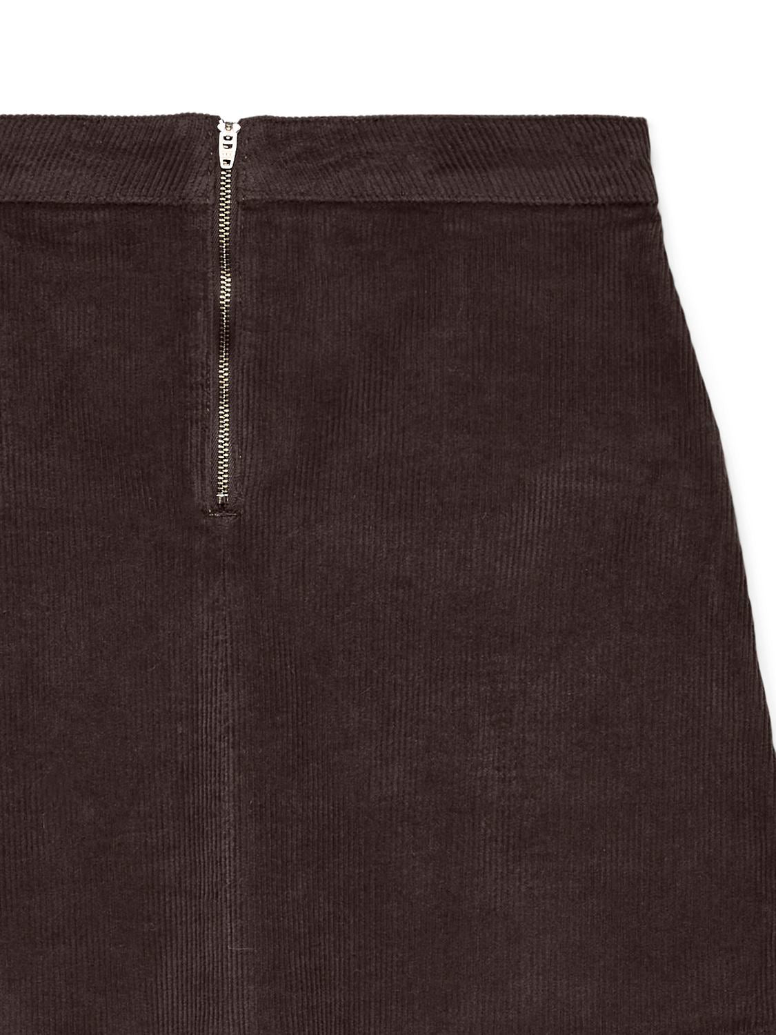 Vmkata Hr Corduroy Short Skirt Noos Brun