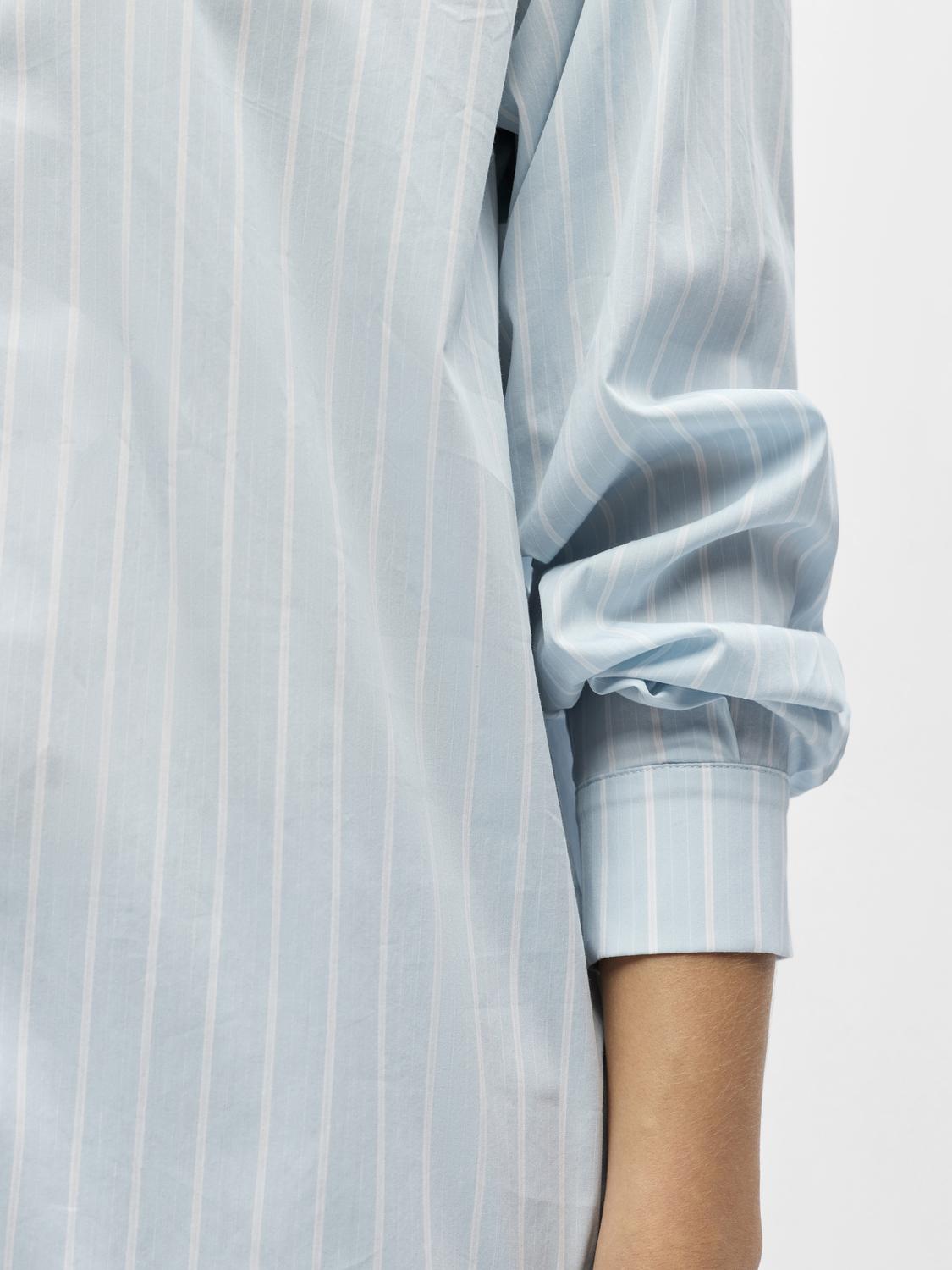 Objtutta Lo L/s Shirt Noos Blå