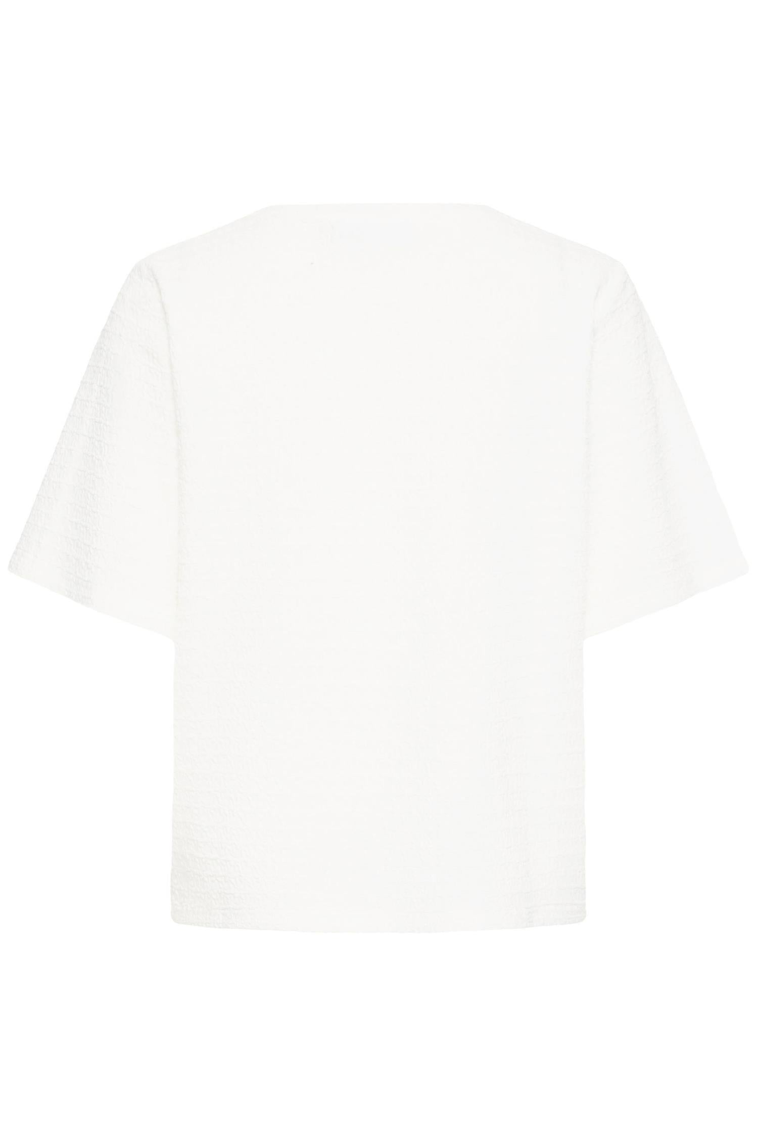 Pzbrea Ss Tshirt Hvit