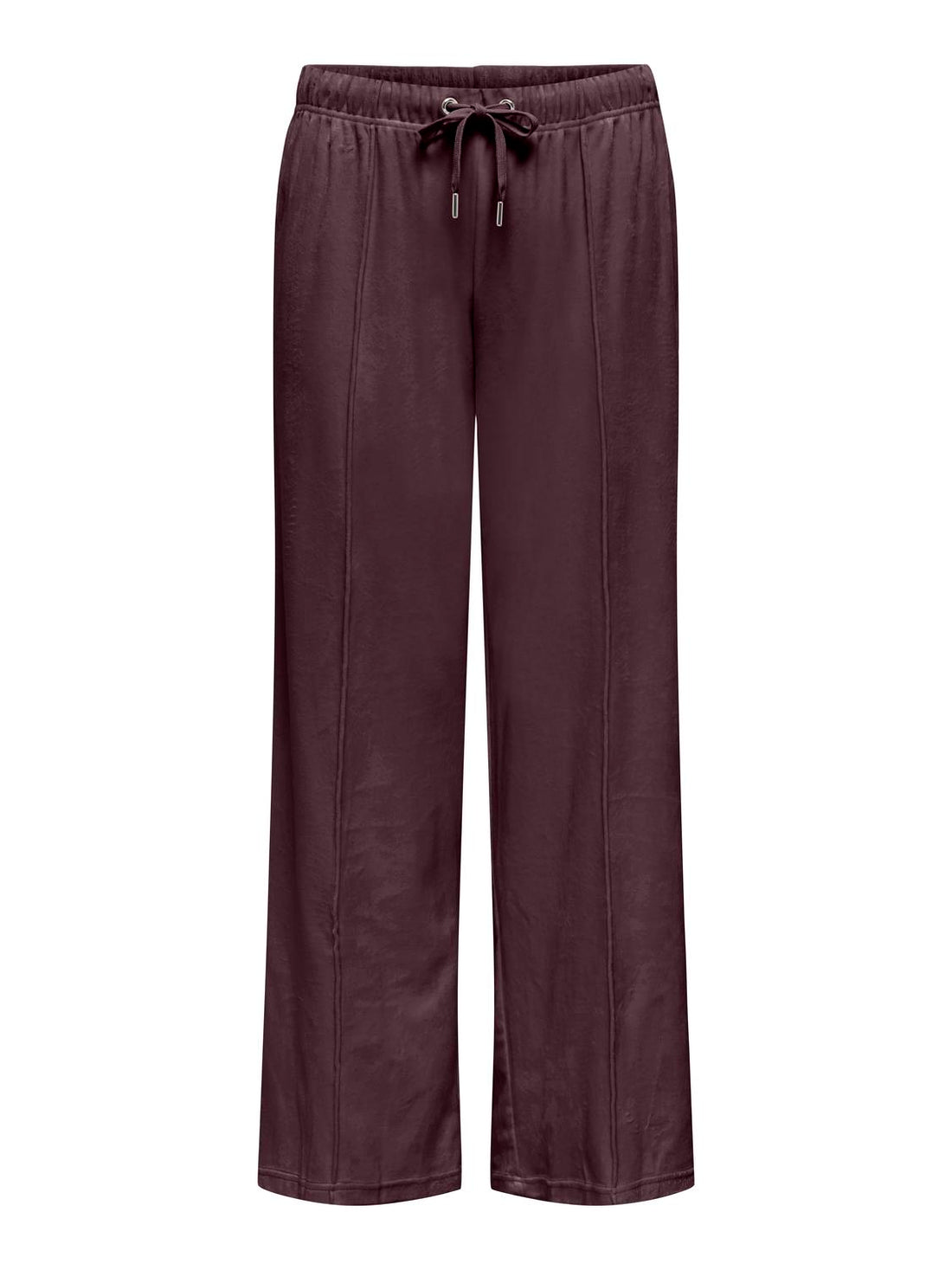 Onlrebel Pin Tuc Pant Swt Mørkelilla