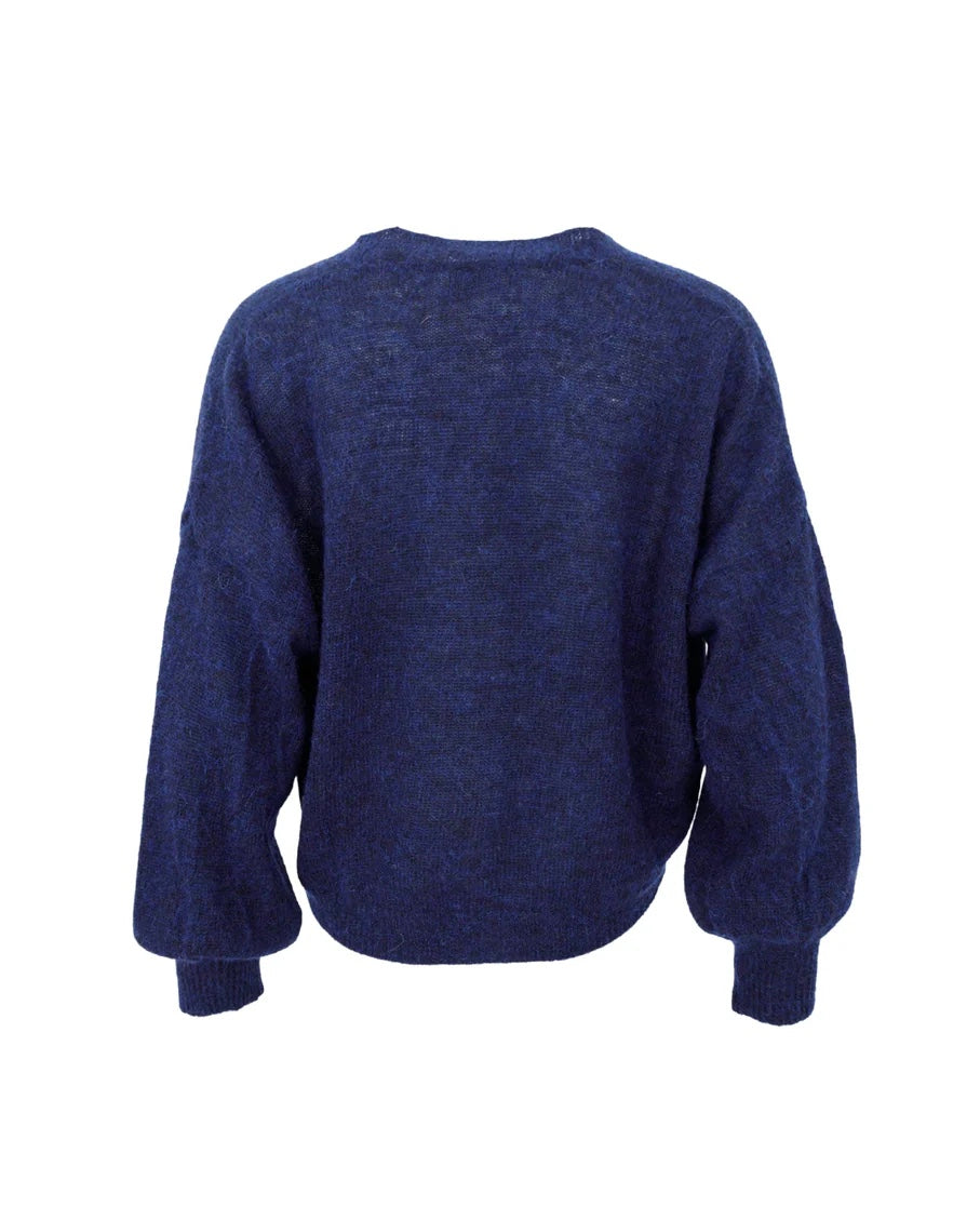 BCDELL KNIT CARDIGAN Marine