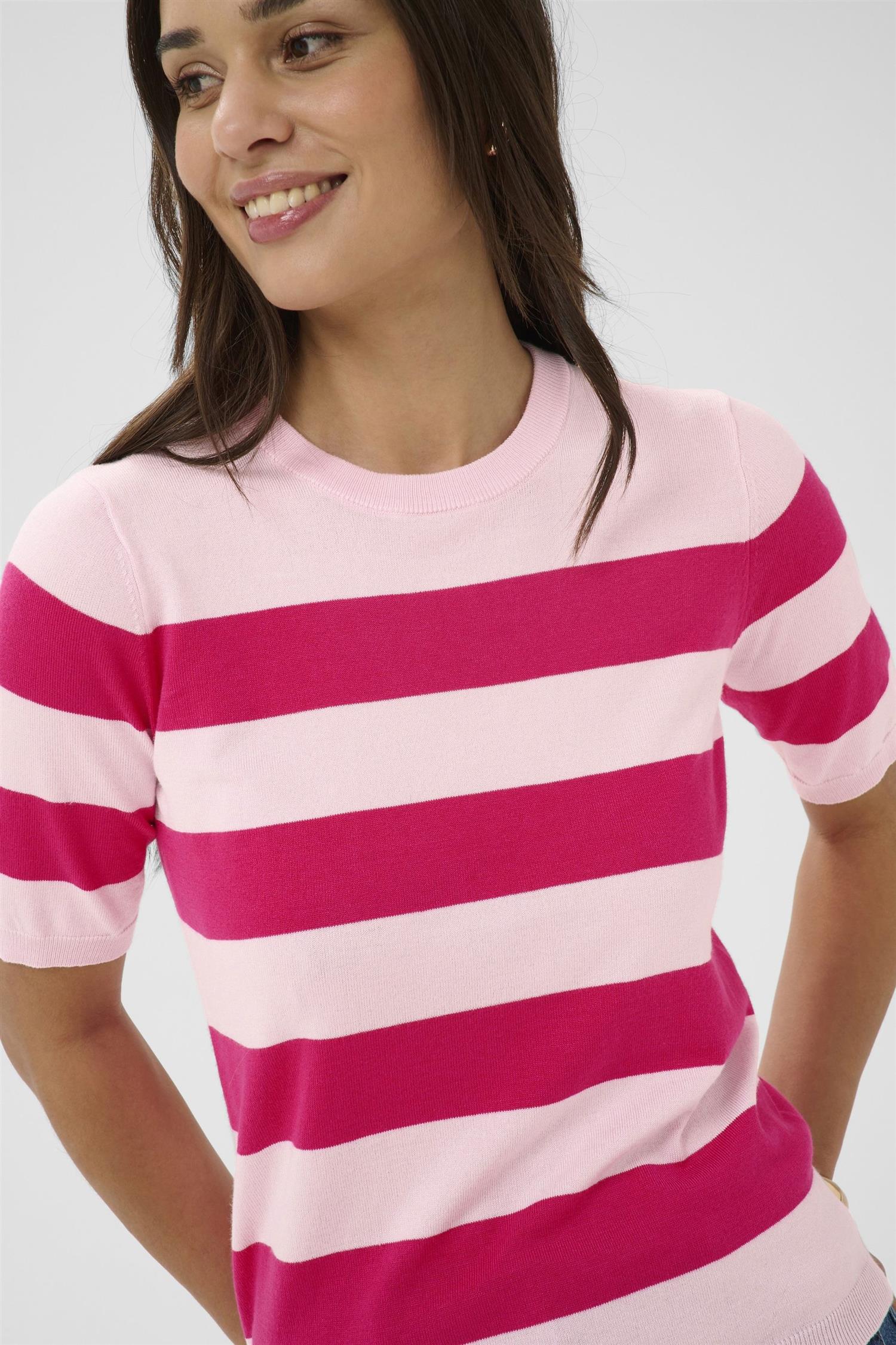 Kalizza Striped Knit Rosa