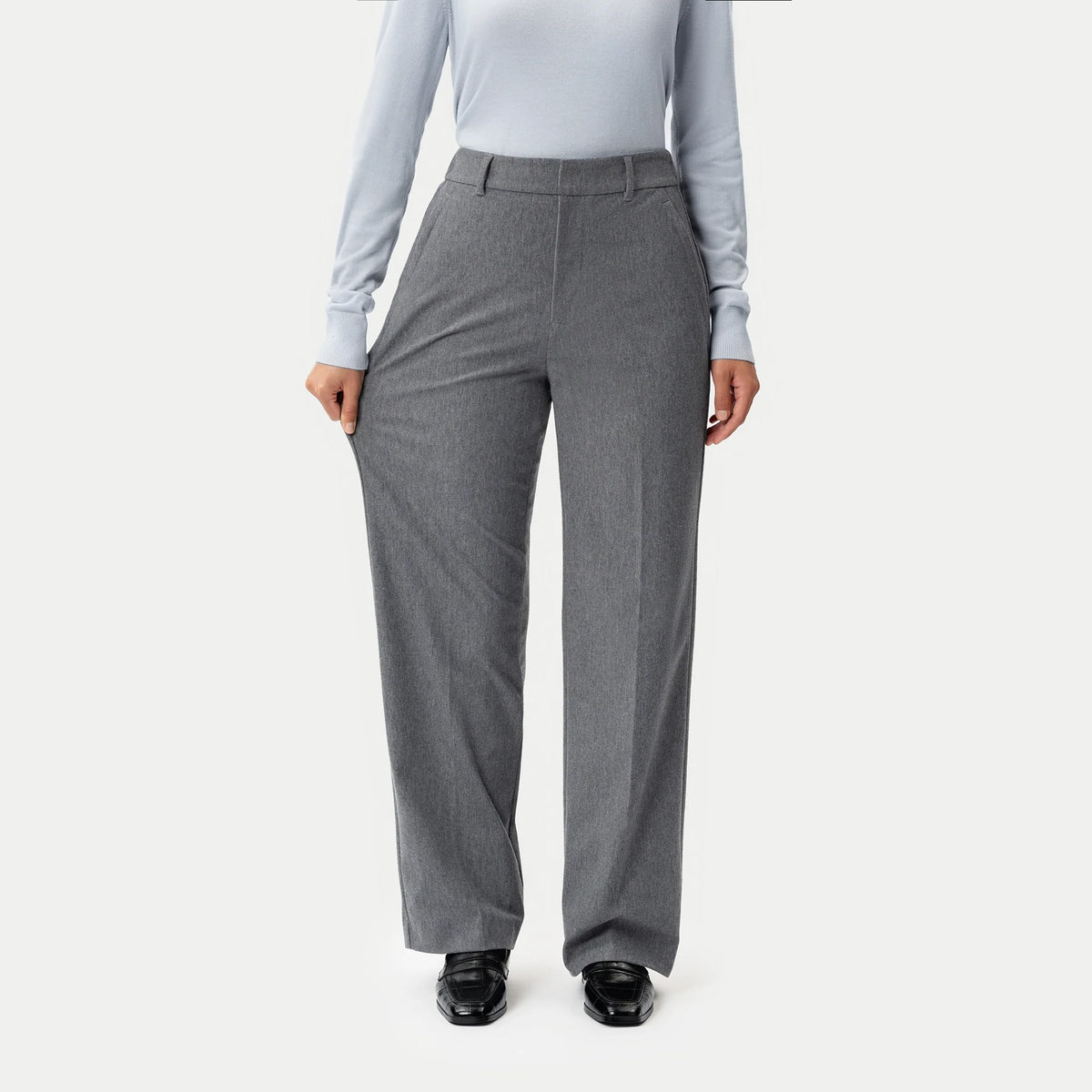 Flannel Daily Pant Grå