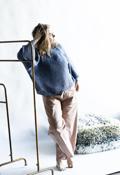 LE-DUNE-SWEATER Blå