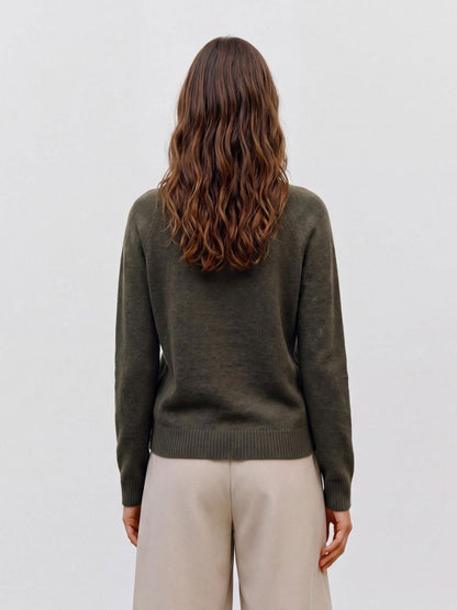 Vmdoffy Ls O-Neck Blouse Ga Noos Grønn