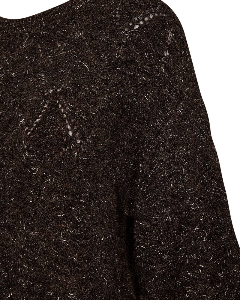 Fqestweed-Pullover Brun
