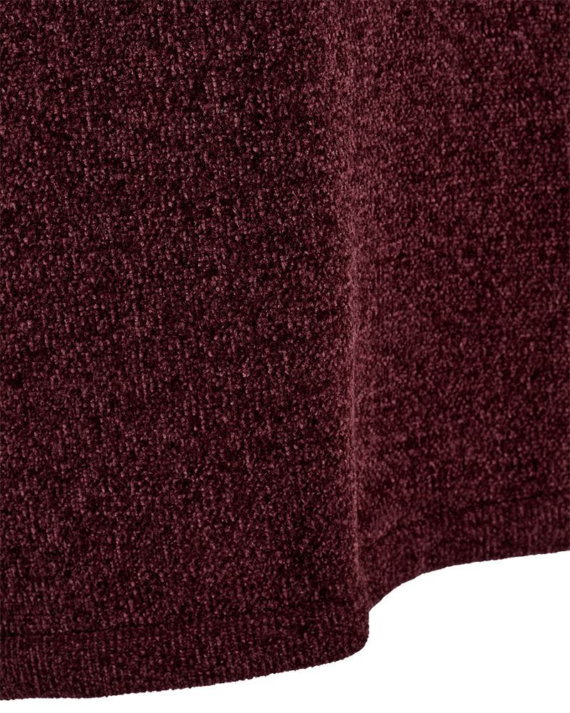Fqtempo-Pullover Burgunder