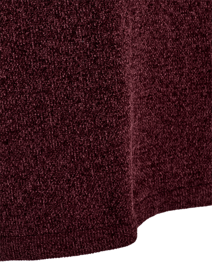 Fqtempo-Pullover Burgunder