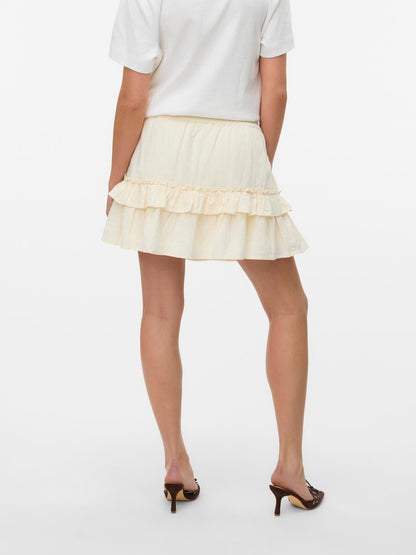 Vmmie Skort Wvn Exp Sb5 Beige