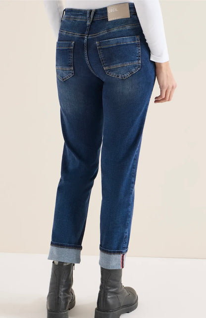 SCARLETT STRAIGHT Blå