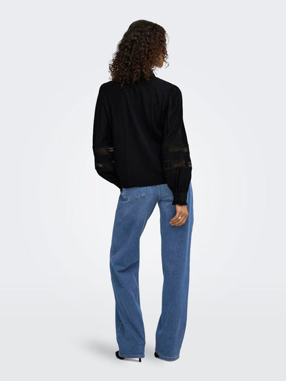 Jdykaro L/s Shirt Wvn Sort