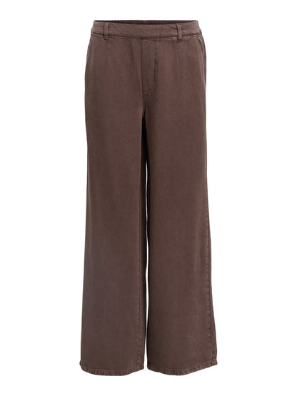 Objframe Lisa Wide Mw Pant Noos Brun