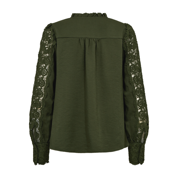 FQESSA-BLOUSE Grønn