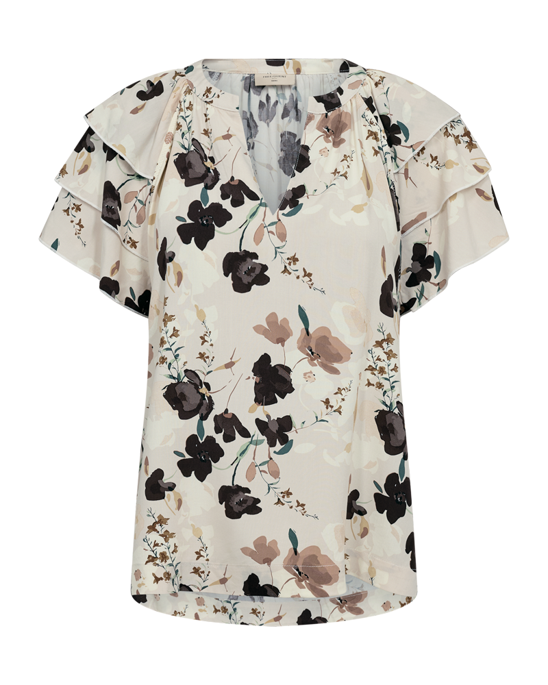 Fqadney-Blouse Beige