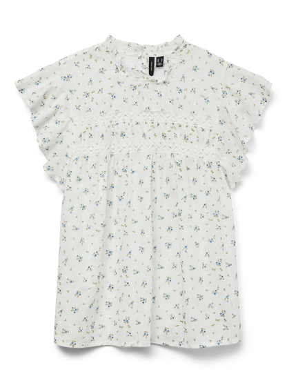 VMTRINE SL LACE TOP WVN GA NOOS Blå