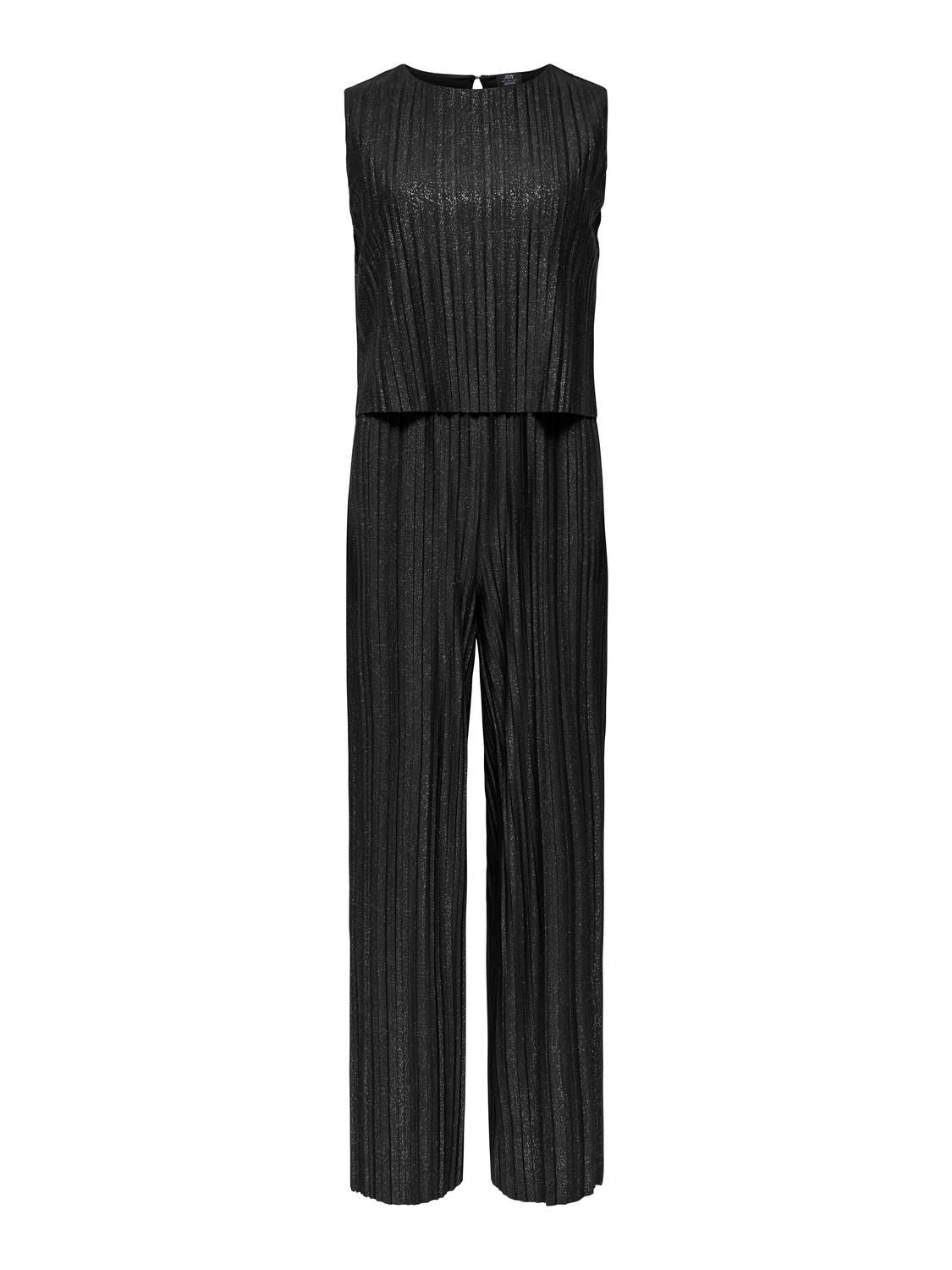 Jdylacy S/l Plisse Jumpsuit Jrs Sort