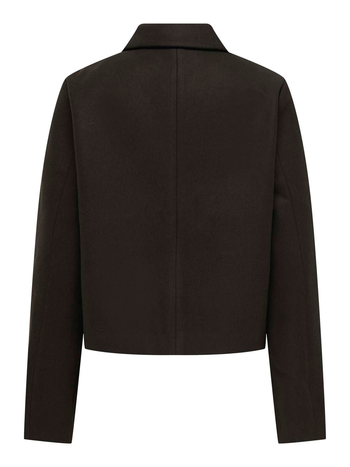 Onlvela Zip Short Jacket Otw Noos Brun