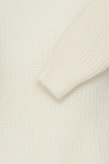 Sbgulvig Bellis Knit Blouse Antique White
